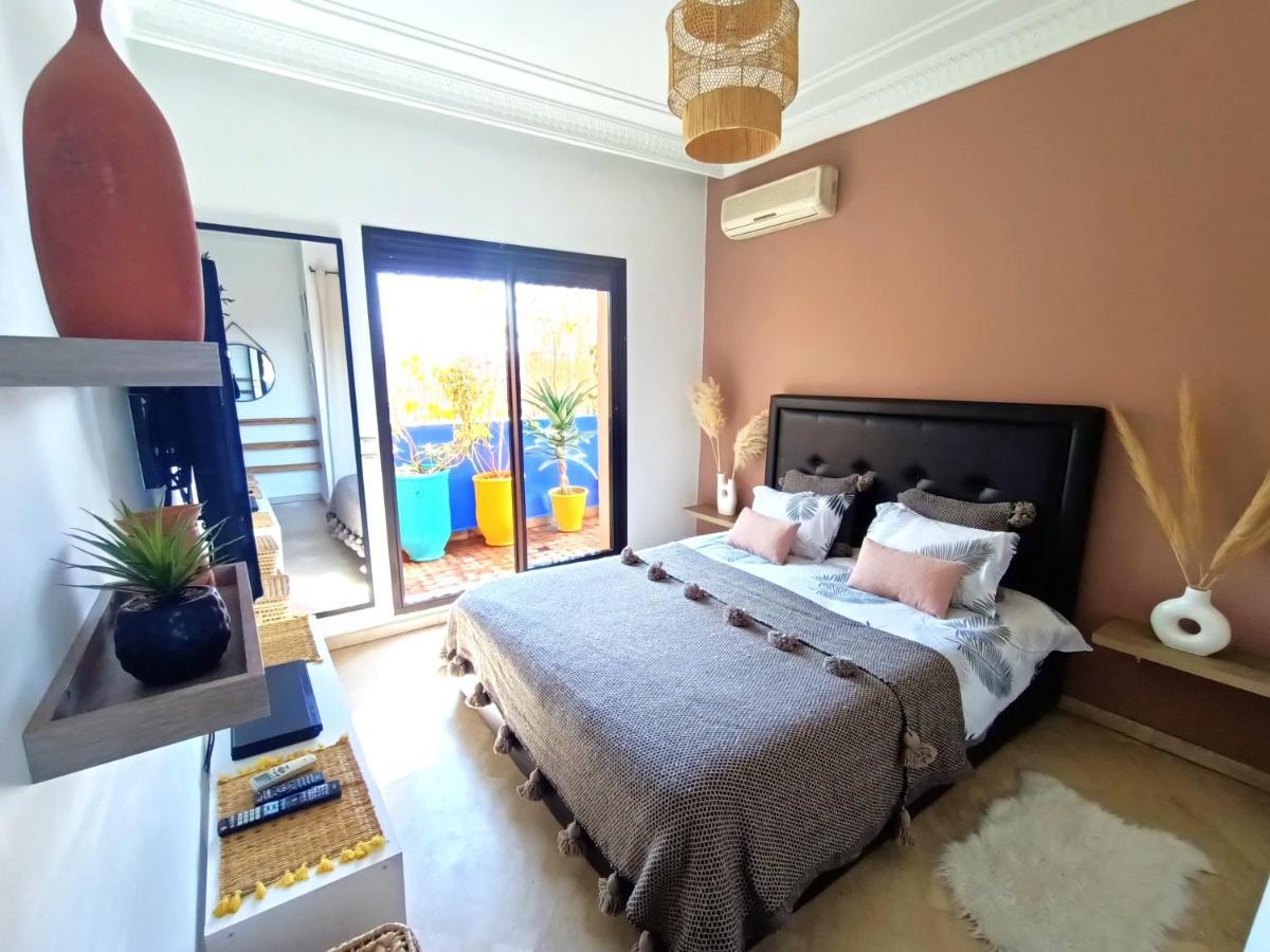 Magnifique Terrasse: Panoramic Views Near Majorelle Gardens Apartment *