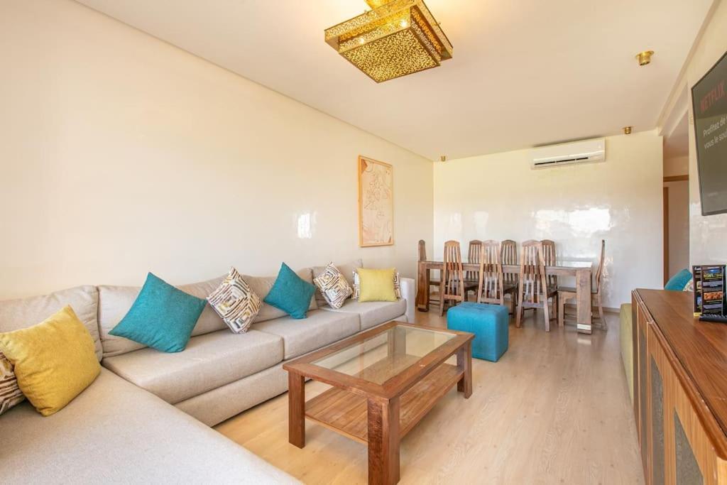 Golfique, Jardin, Piscine Apartamento Marraquexe