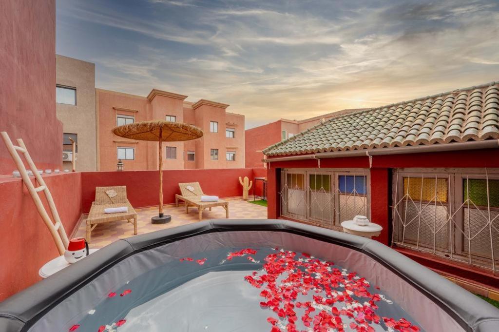 Rooftop Centre Jacuzzi Apartment Marrakesh