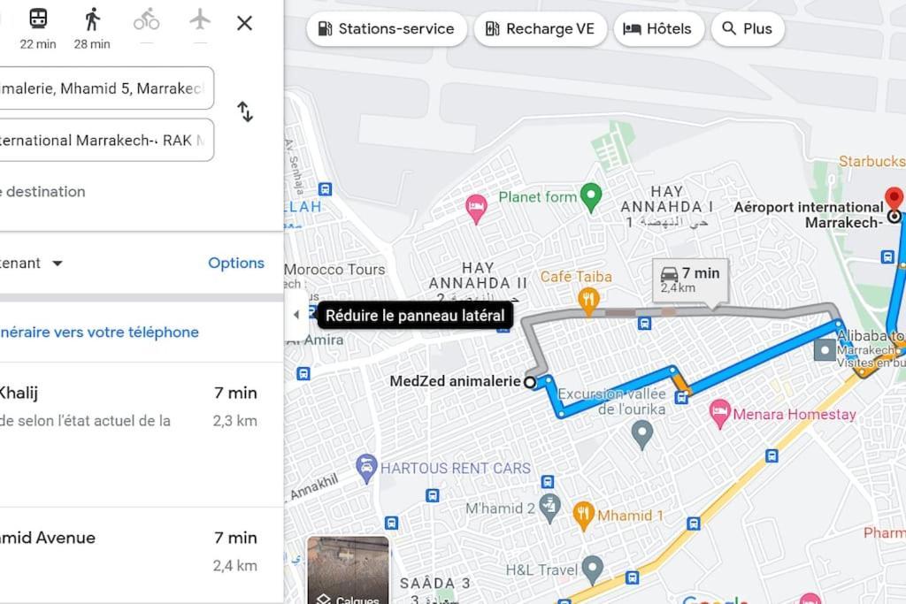 7 Min De L'aeroport De Marrakech Apartamento *