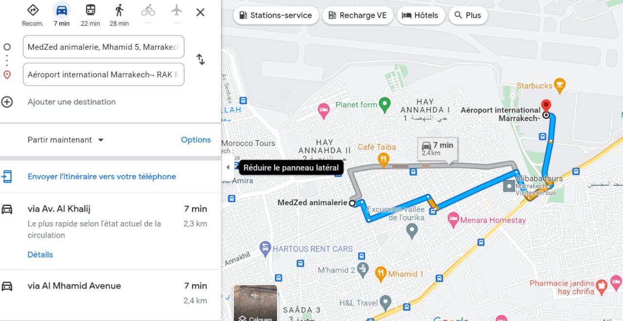 B A 7min De L'aeroport De Marrakech