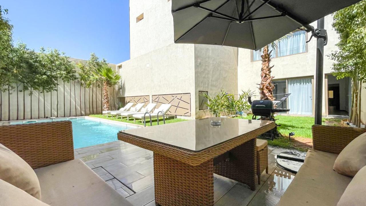 Azur - Piscine Chauffee Sans Vis-a-vis A Marrakech *