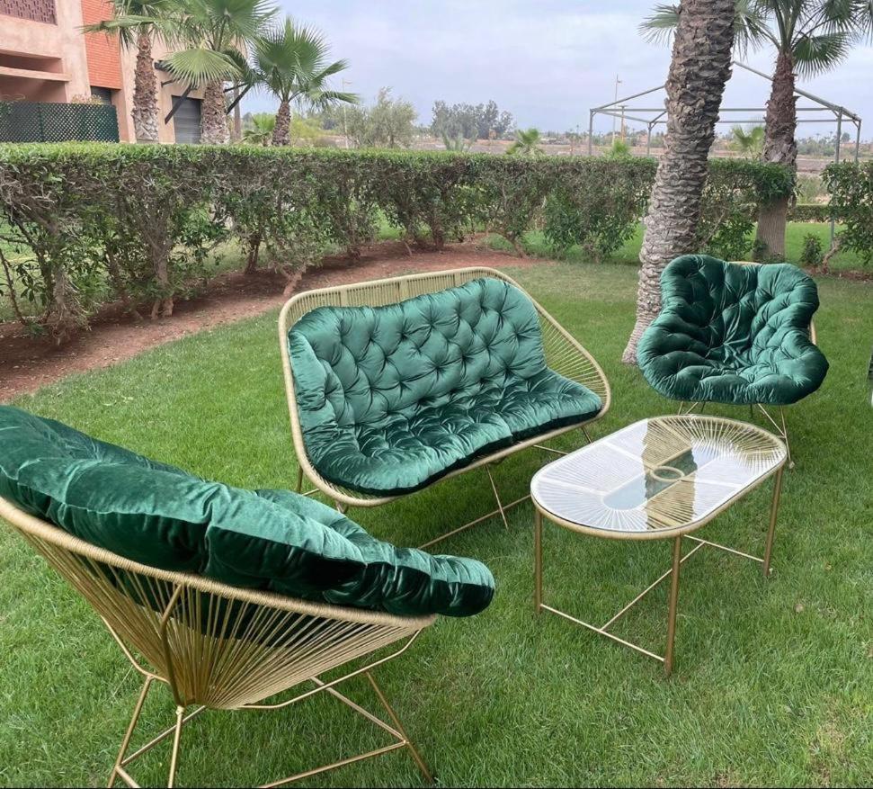 Fabuleux Appartement, Rez De Jardin Au Sein De La Palmeraie Apartamento Marraquexe
