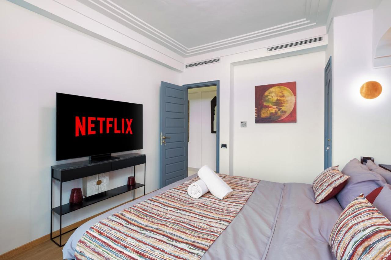 Apartment Hyper Centre - Gueliz - Plaza - Zara - Vue Degagee Marrakesh