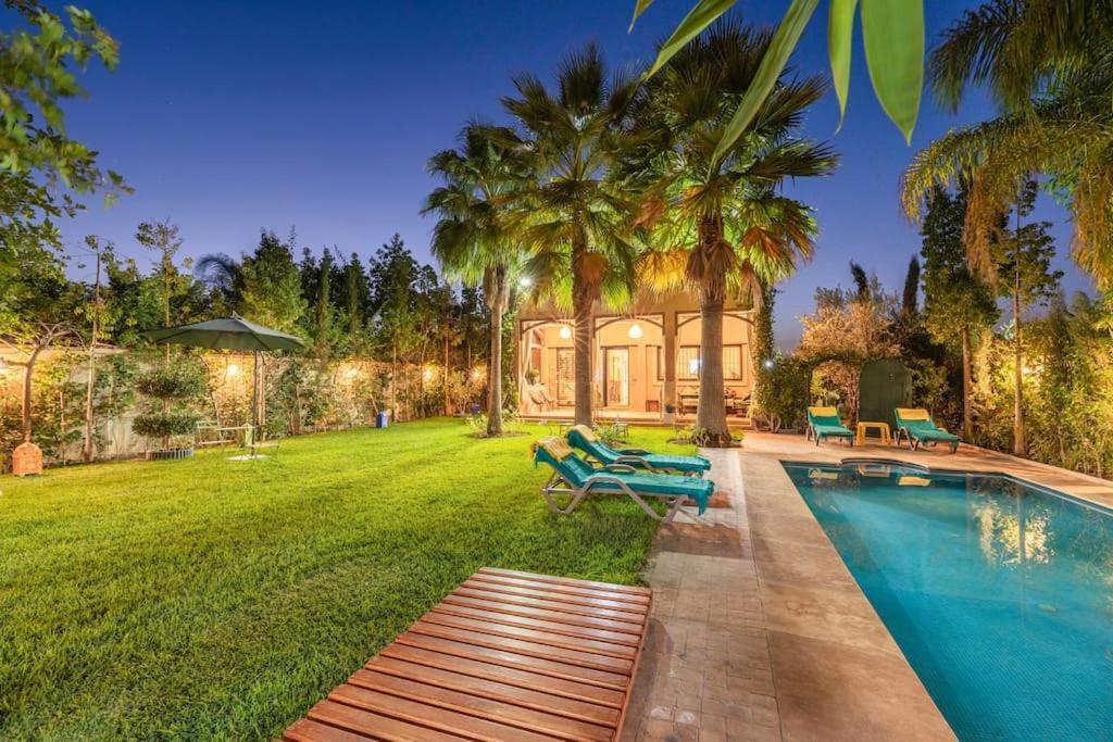 Villa Mileden,ferme Bio, Pingpong,piscine Chauffee Marrakesh
