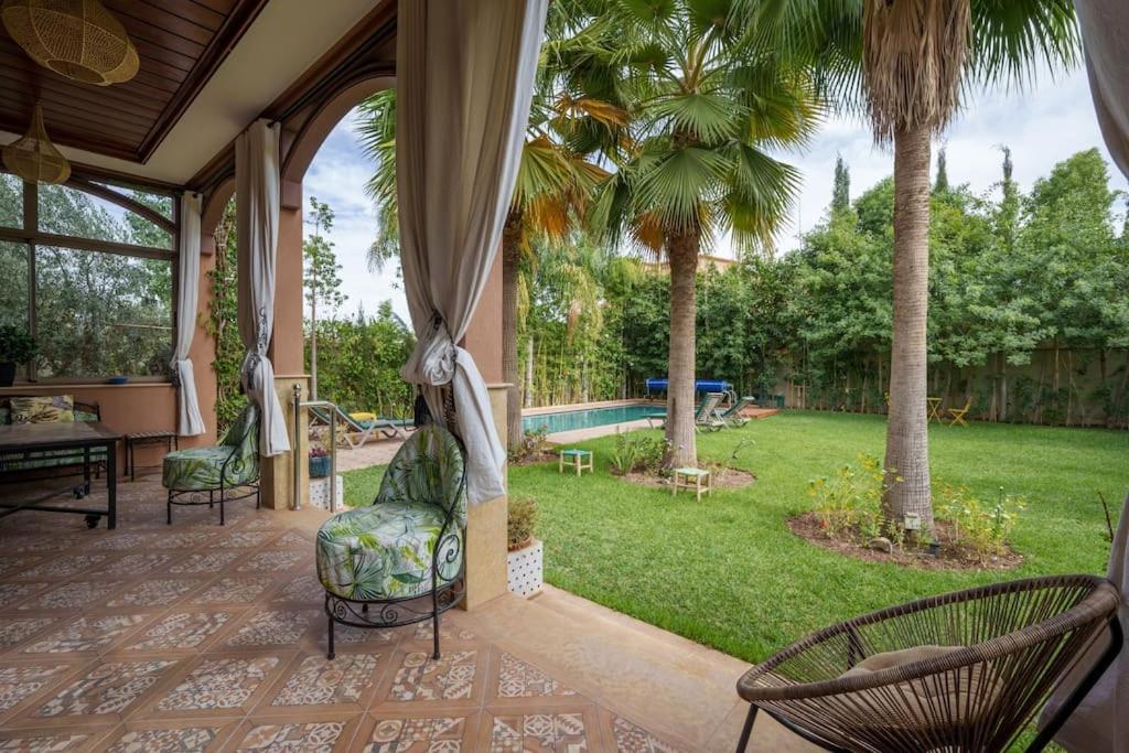 Mileden,ferme Bio, Pingpong,piscine Chauffee Villa Marrakesh