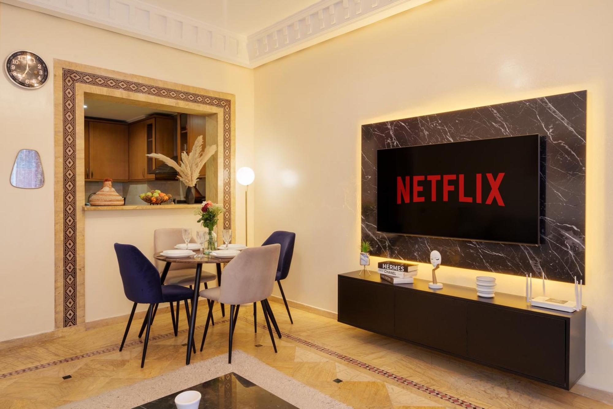 Standing Gueliz Plaza Avec Vue Apartamento Marrakesh