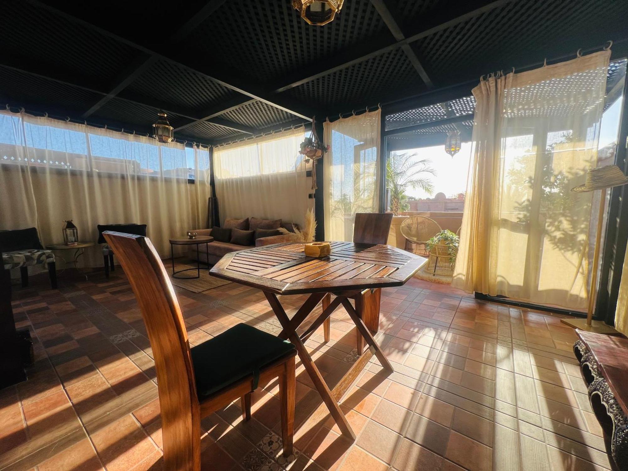 Duplex Atlas Golf Pοοl νieω Seriniτყ & Cαlm * Marraquexe