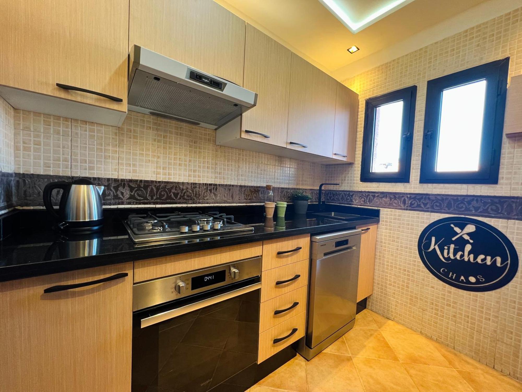 Duplex Atlas Golf Pοοl νieω Seriniτყ & Cαlm Marraquexe