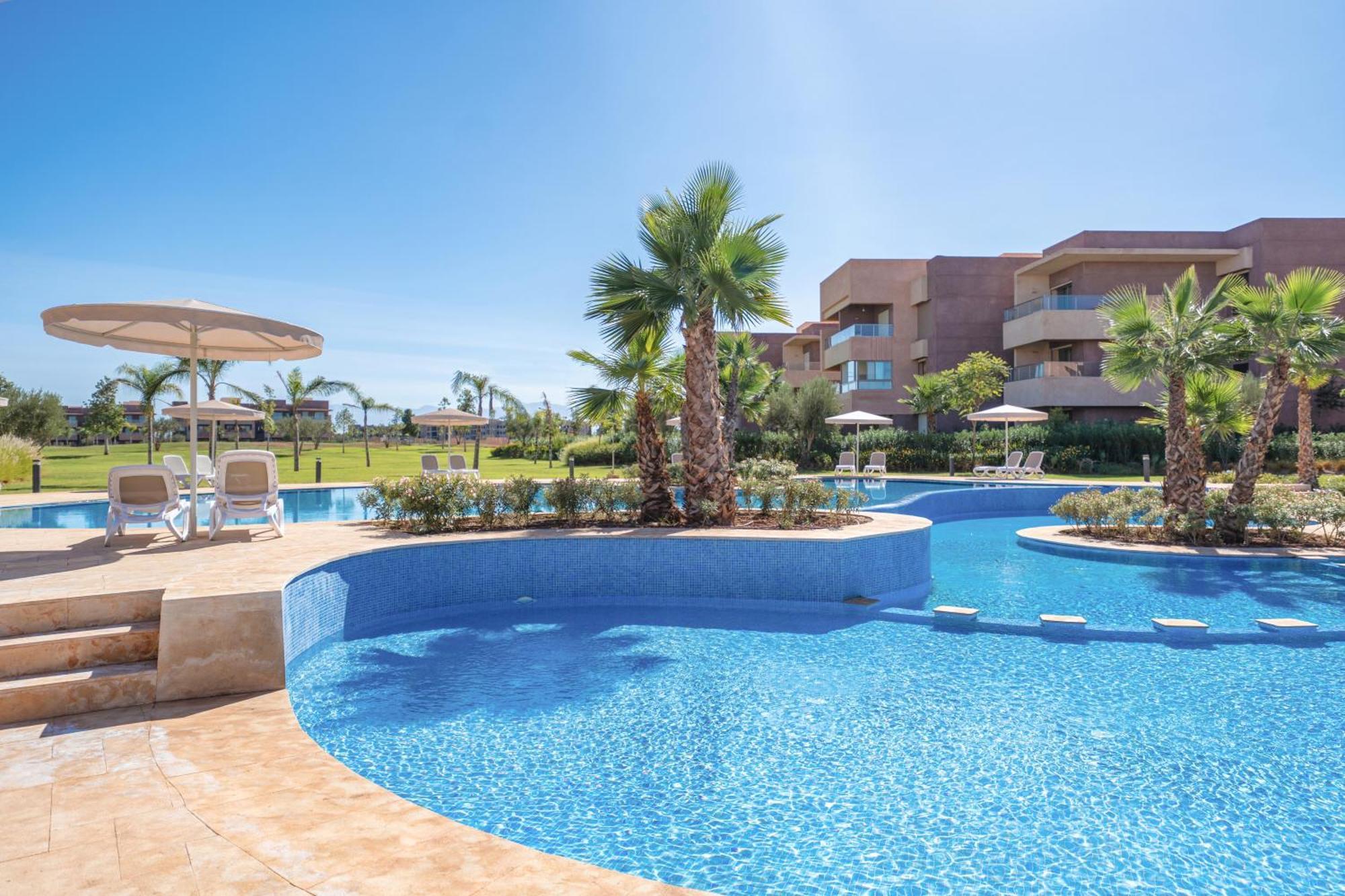 Confort Front Pool-garden Apartment Marrakesh