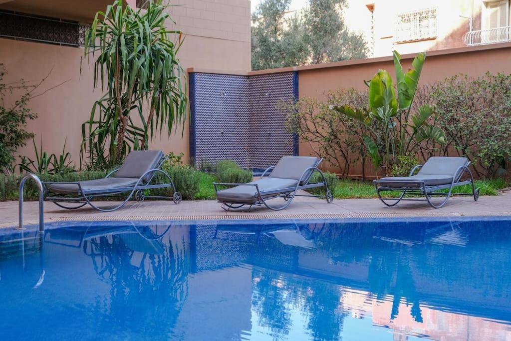 Calme Et Spacieux Appart A L'hivernage Marrakech *