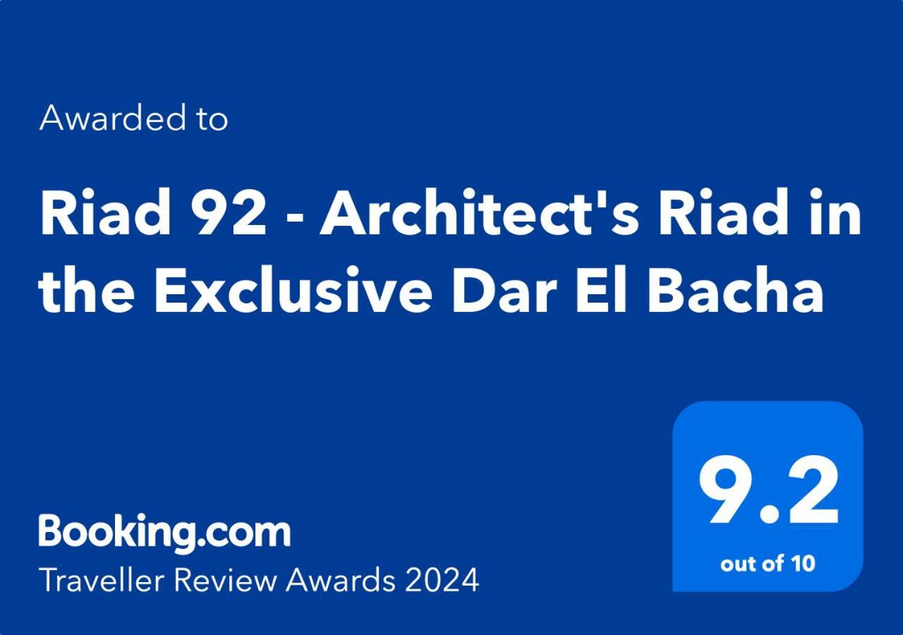 92 - Architect's In The Exclusive Dar El Bacha *