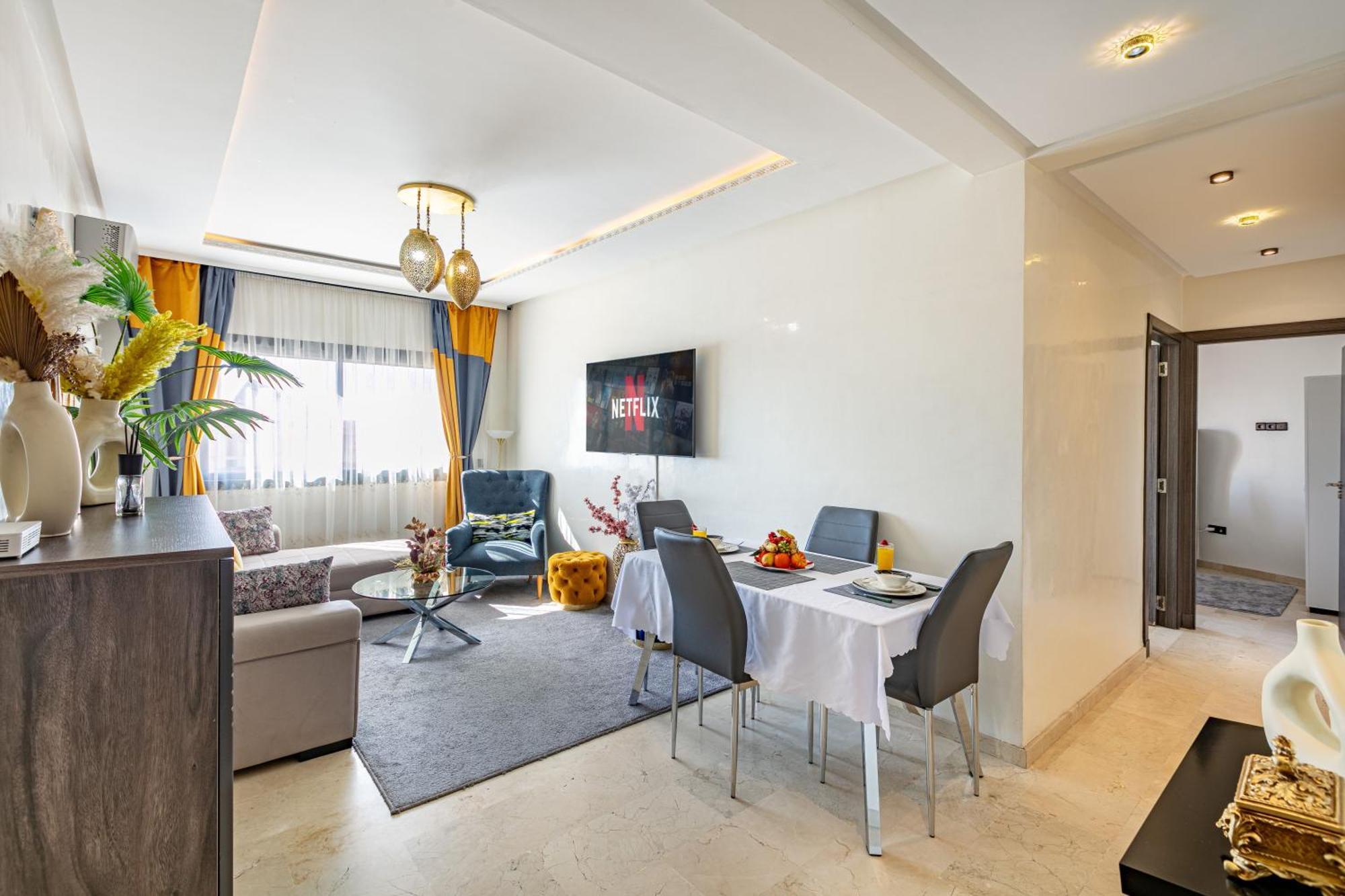 Apartment Cozy 2-bedroom In Gueliz, Marrakech Marrakesh