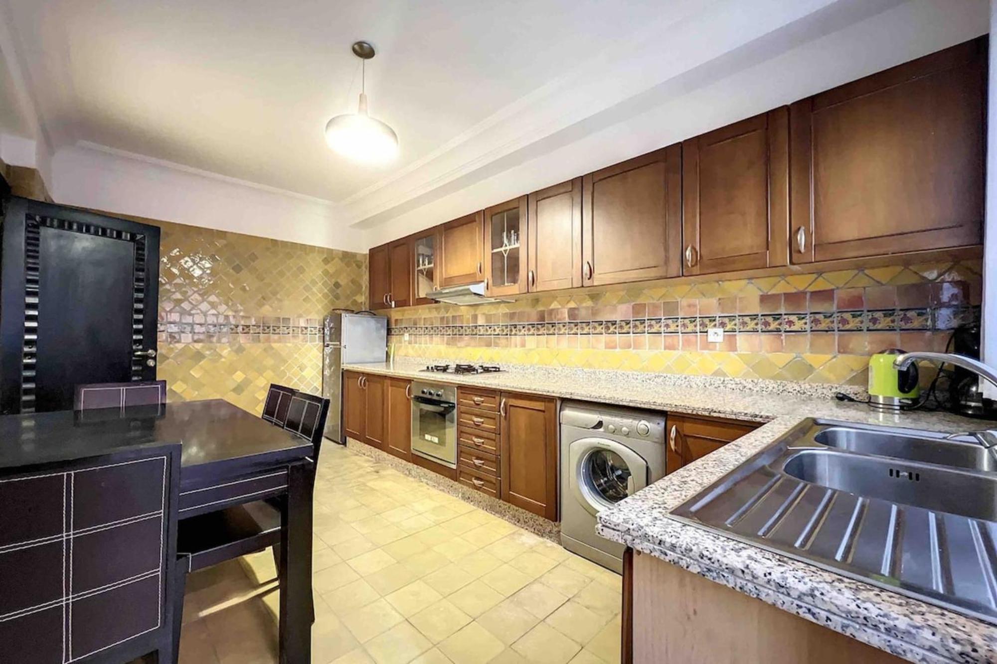 Appartement Sarah I 92 M I Piscine I Quartier Hivernage Marrakesh