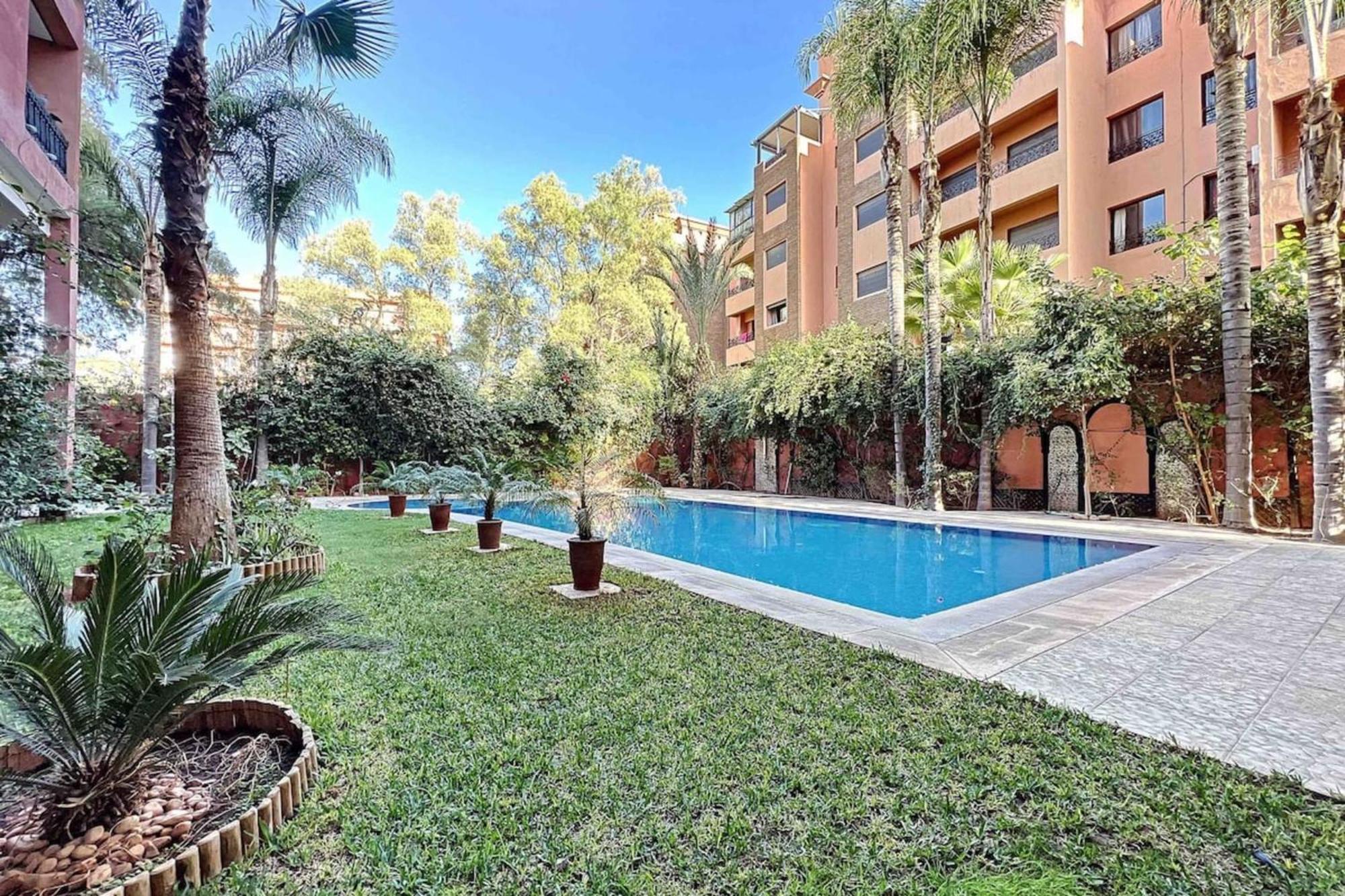 Appartement Sarah I 92 M I Piscine I Quartier Hivernage