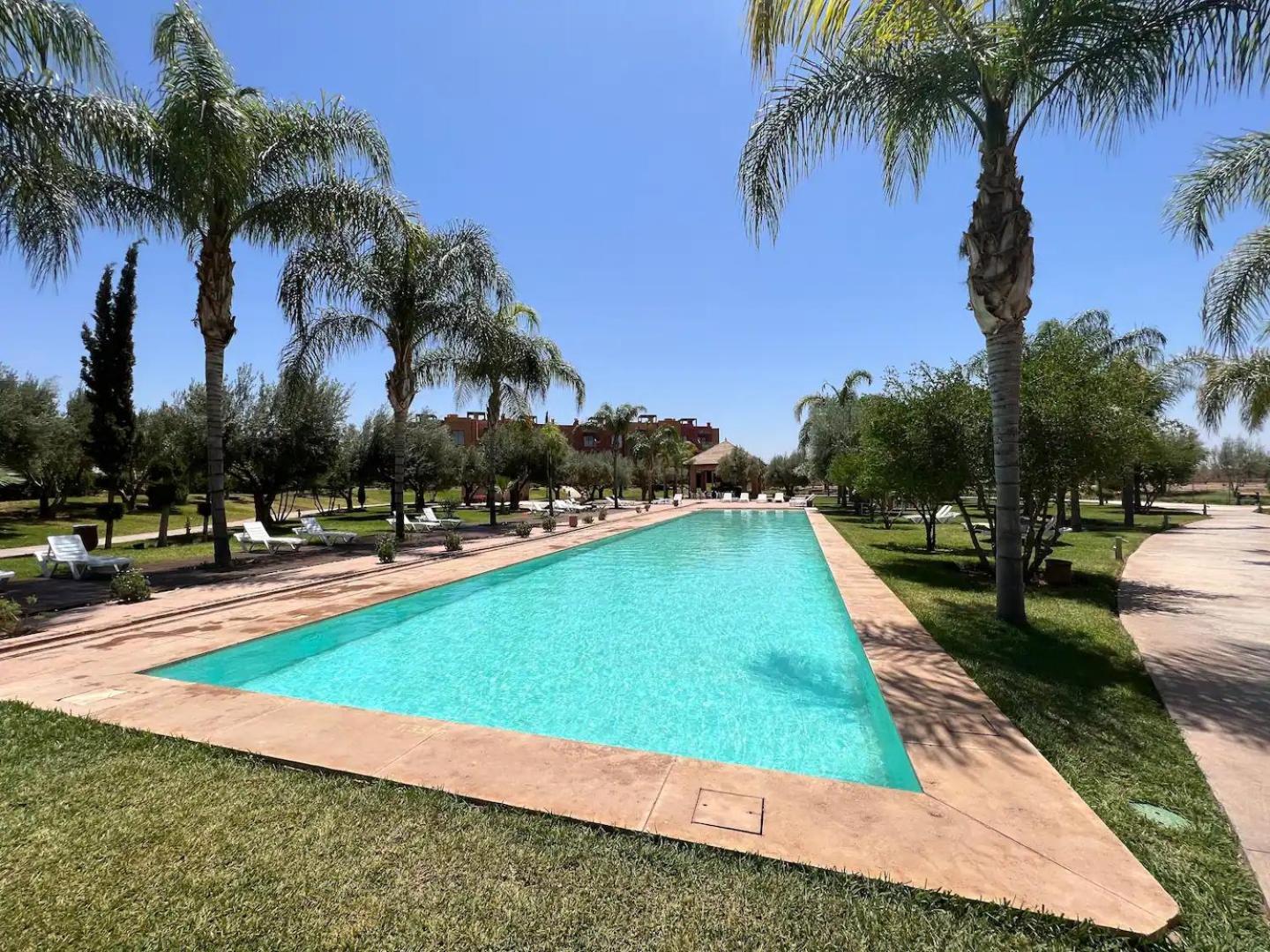 Apartment Avec Solarium Prive Au Vizir Prestigieuse Avec Acces Au Parc Marrakesh