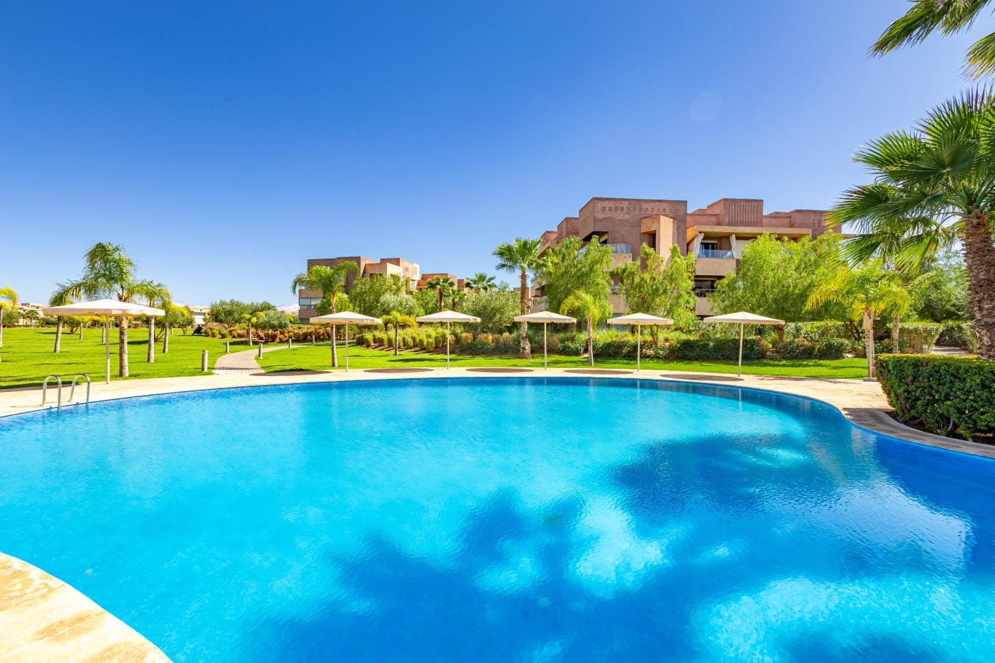 Apartment Perle Rare A Prestigia 2 Ch Avec Vue Incroyable Marrakesh