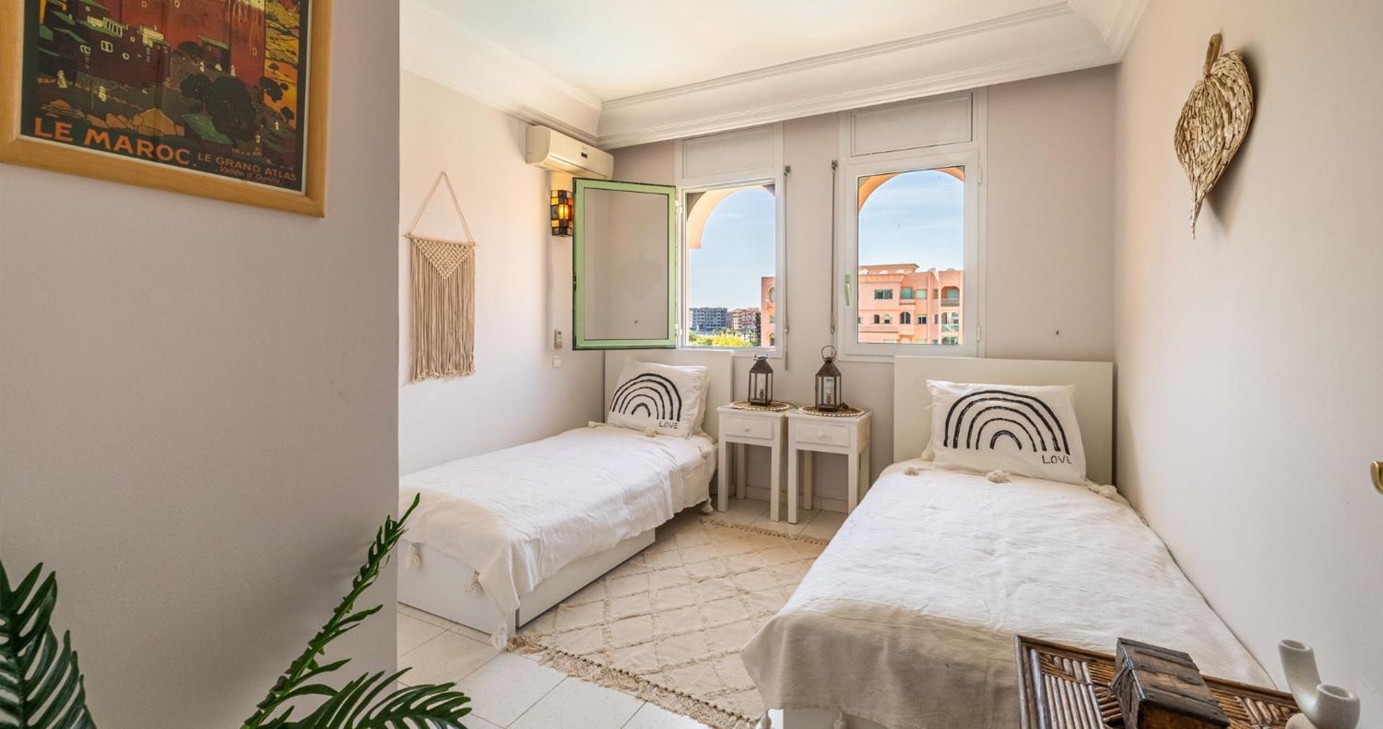 Charming 2-bed Oasis Pool View Marrakesh