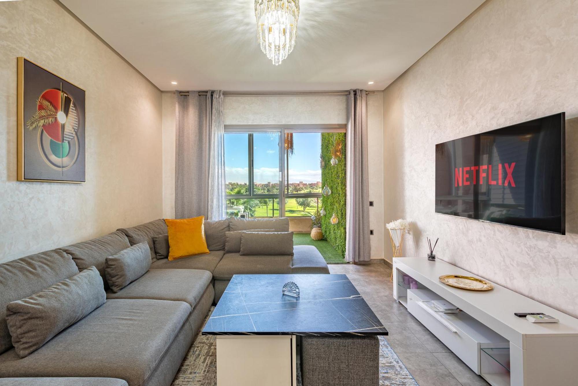Luxury Living Flat In Prestigia Marrakech