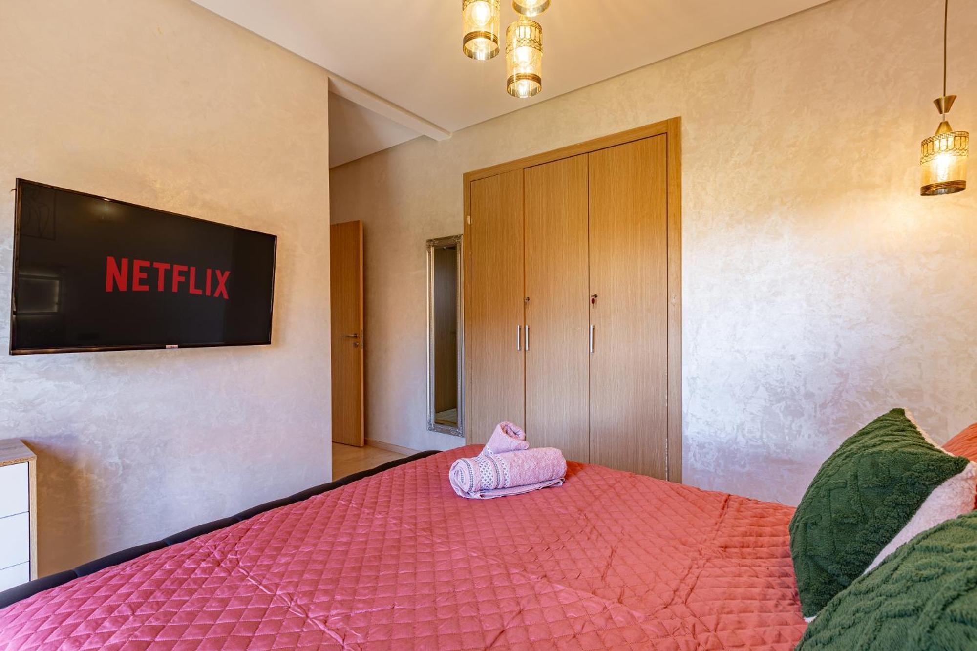 Apartment Luxury Living Flat In Prestigia Marrakech