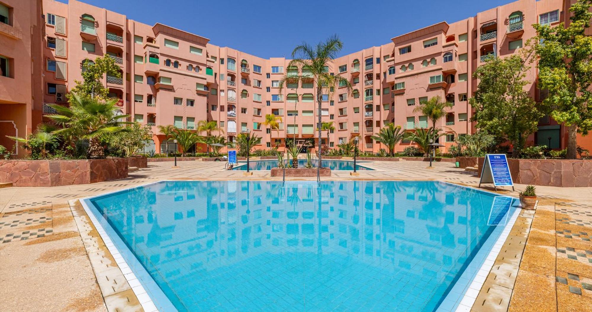 Charming 2-bed Oasis Pool View * Marrakesh
