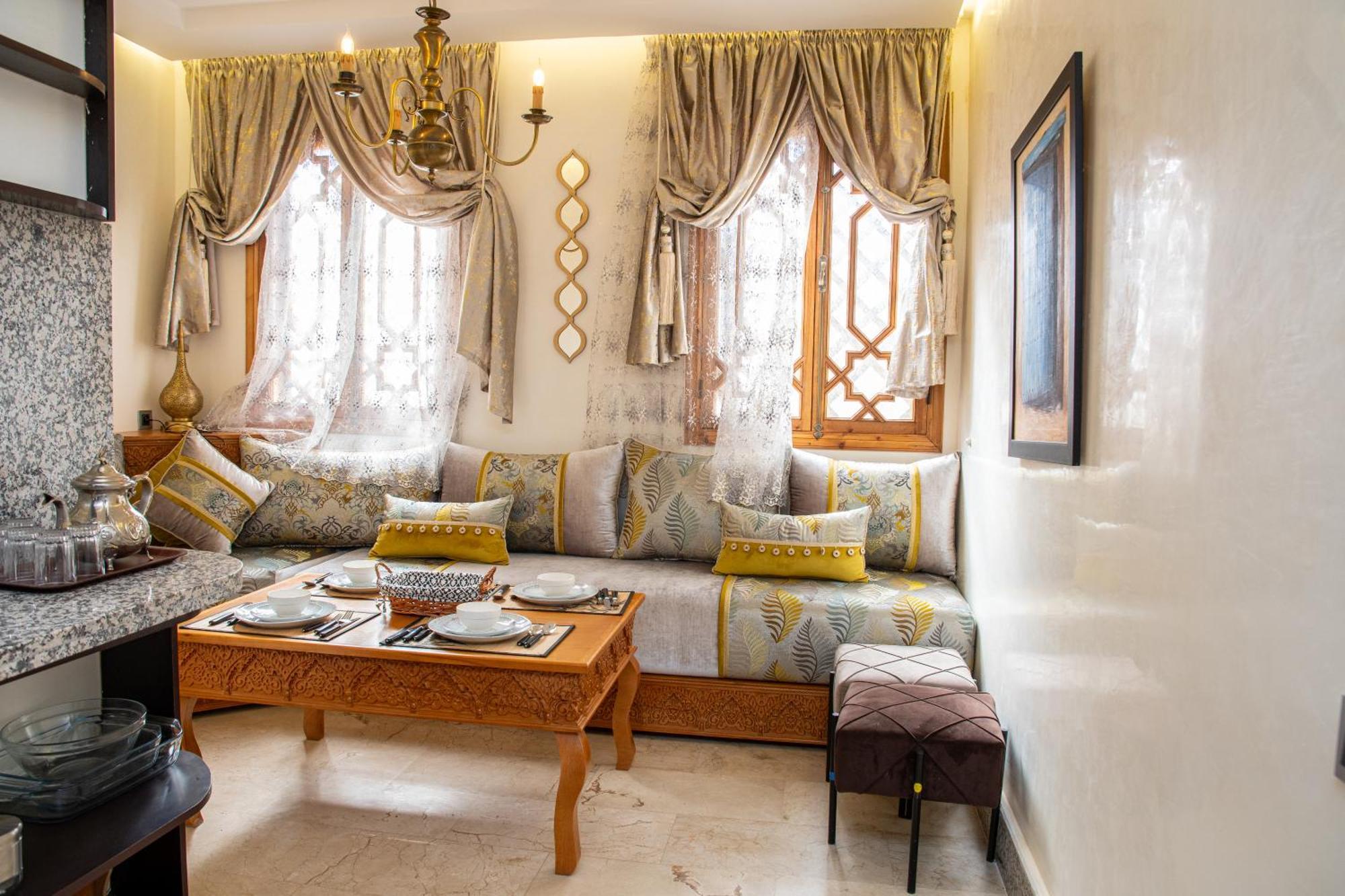 Tibouda House Apts Deluxe Marrakech Familiale - T3