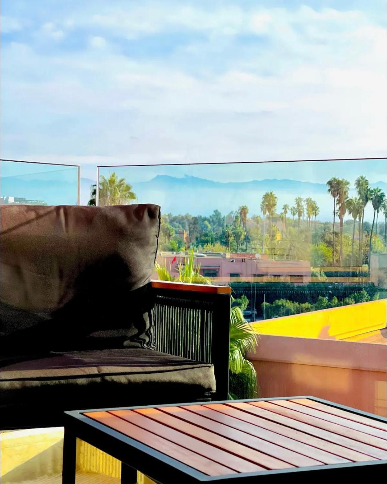 Apartment Luxueux Avec Vue Panoramique Sur L'atlas Au Centre De Marrakech Marrakesh