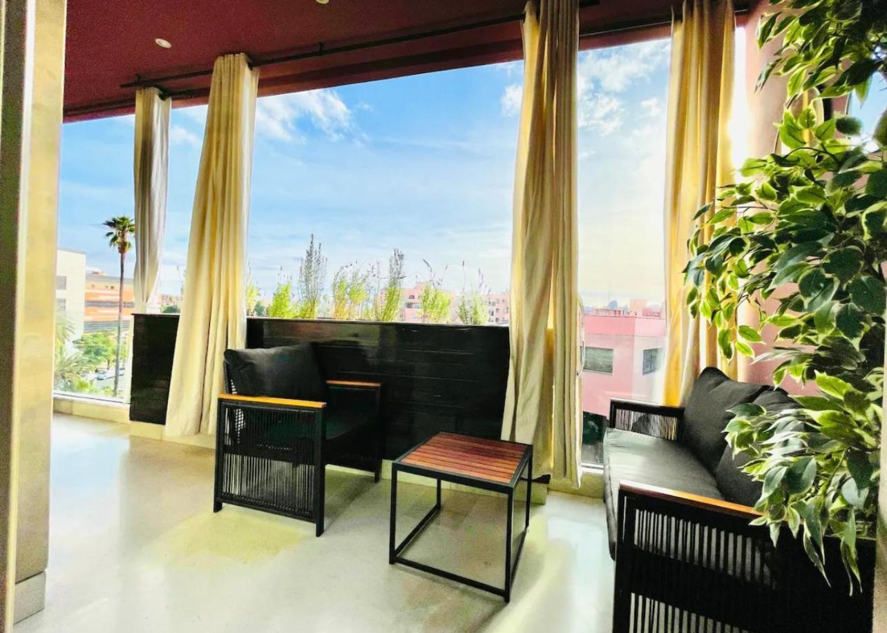 Luxueux Avec Vue Panoramique Sur L'atlas Au Centre De Marrakech Apartment *