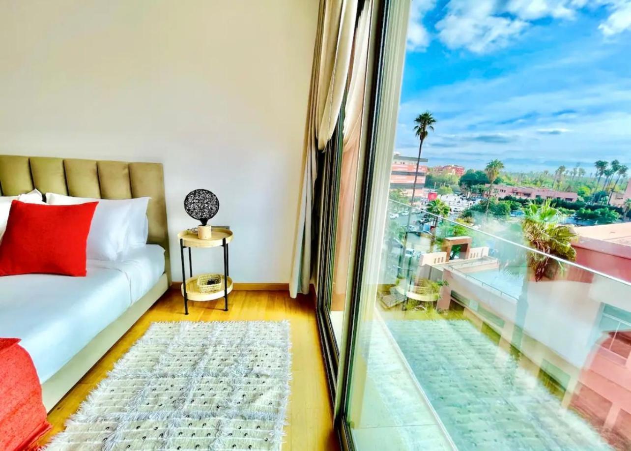 Luxueux Avec Vue Panoramique Sur L'atlas Au Centre De Marrakech Apartment *