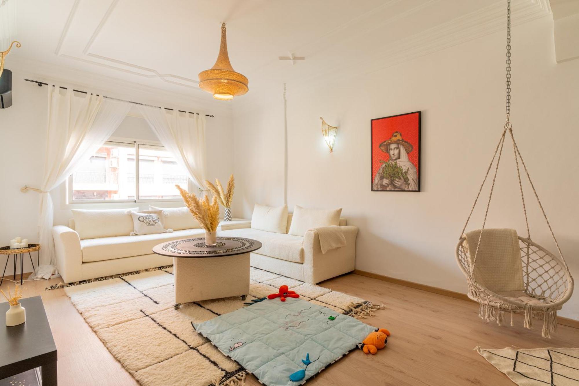 Centre Marrakech Gueliz - Cool & Cozy For A Family In The Heart Of The * Marrakesh