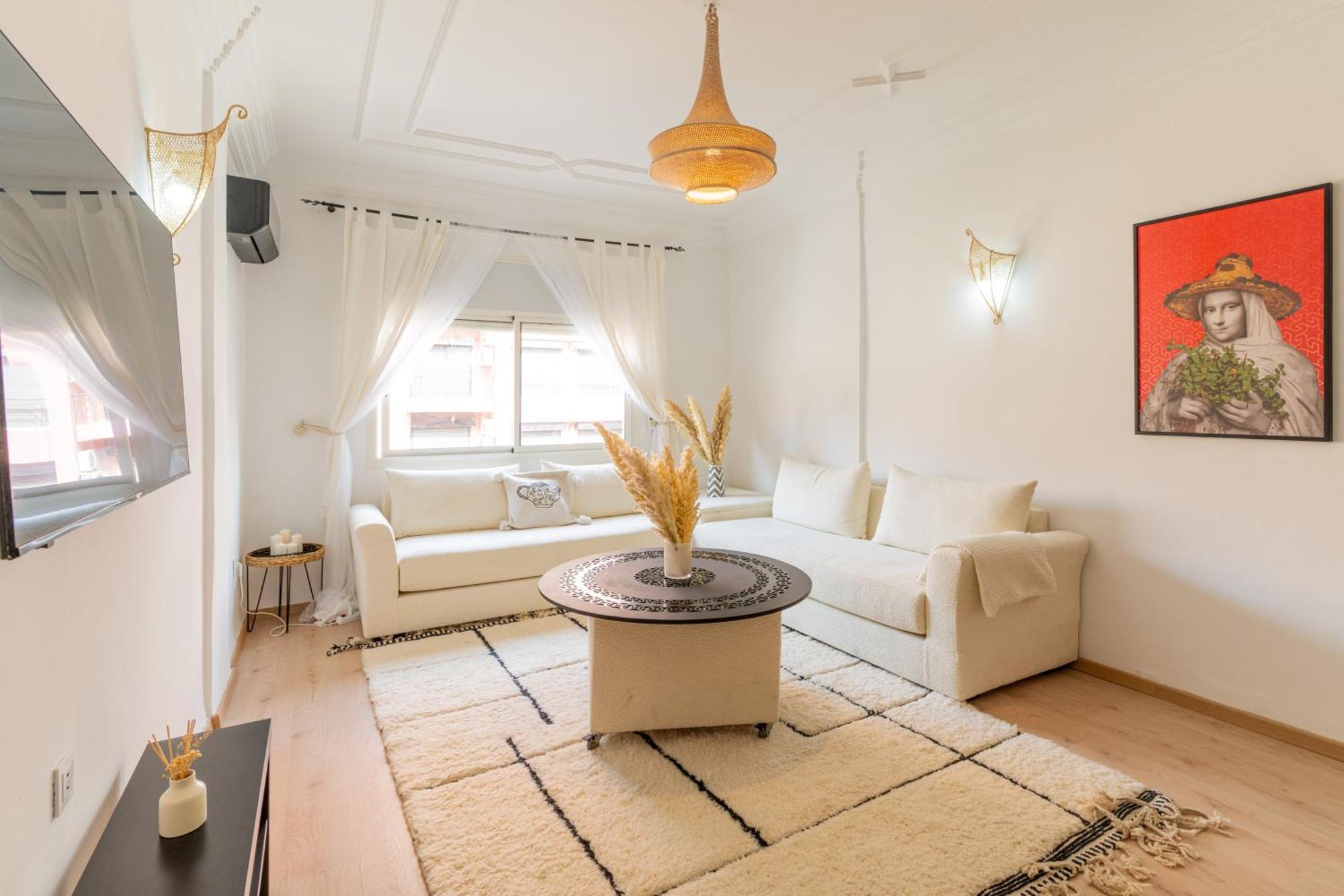 Centre Marrakech Gueliz - Cool & Cozy For A Family In The Heart Of The * Marrakesh