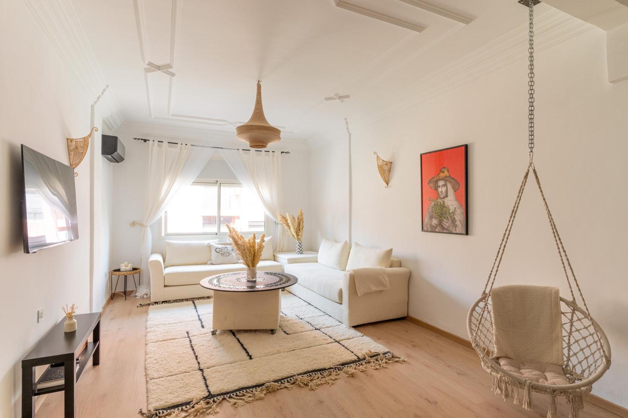 Appartement Centre Marrakech Gueliz - Cool & Cozy For A Family In The Heart Of The