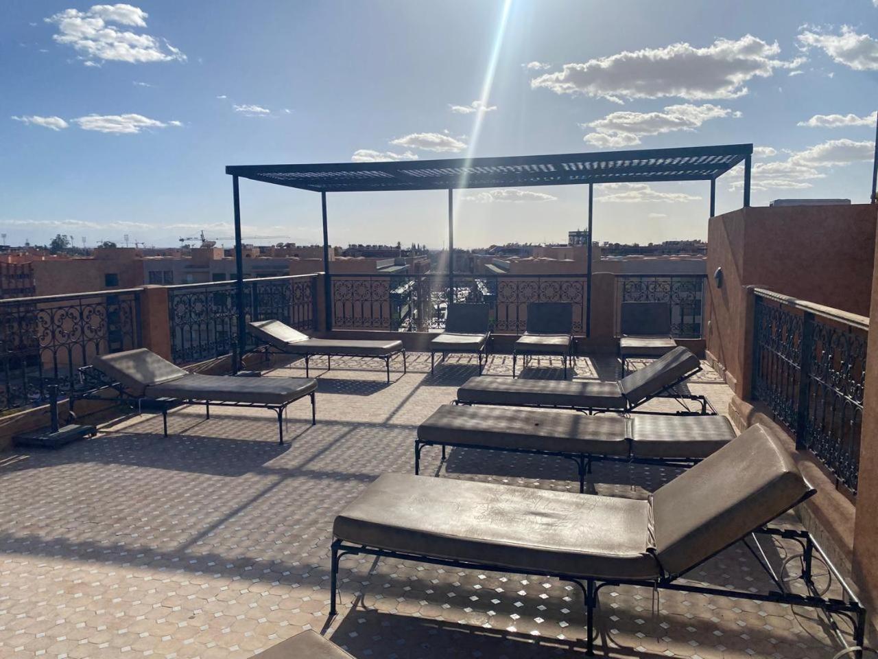Apartment App. Traversant Au Gueliz + Piscine Sur Le Toit