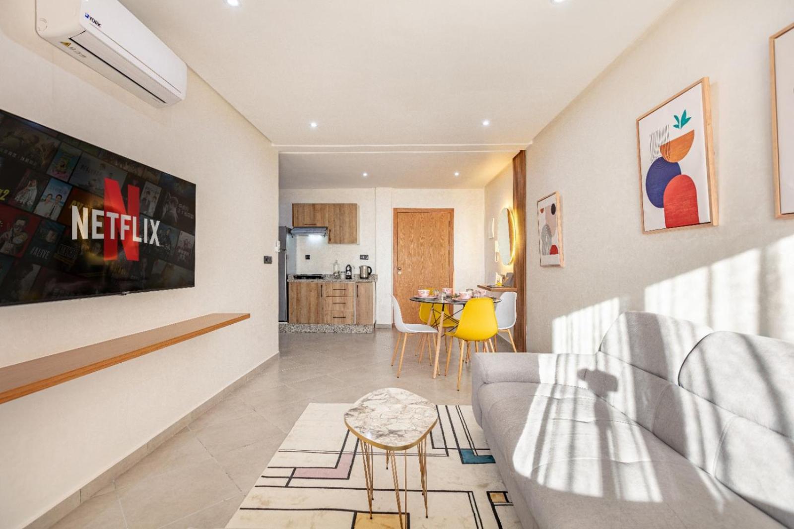 Apartment Ra 14 Calme Et Cosy Netflix, Wifi Et Parking Gratuits Marrakesh