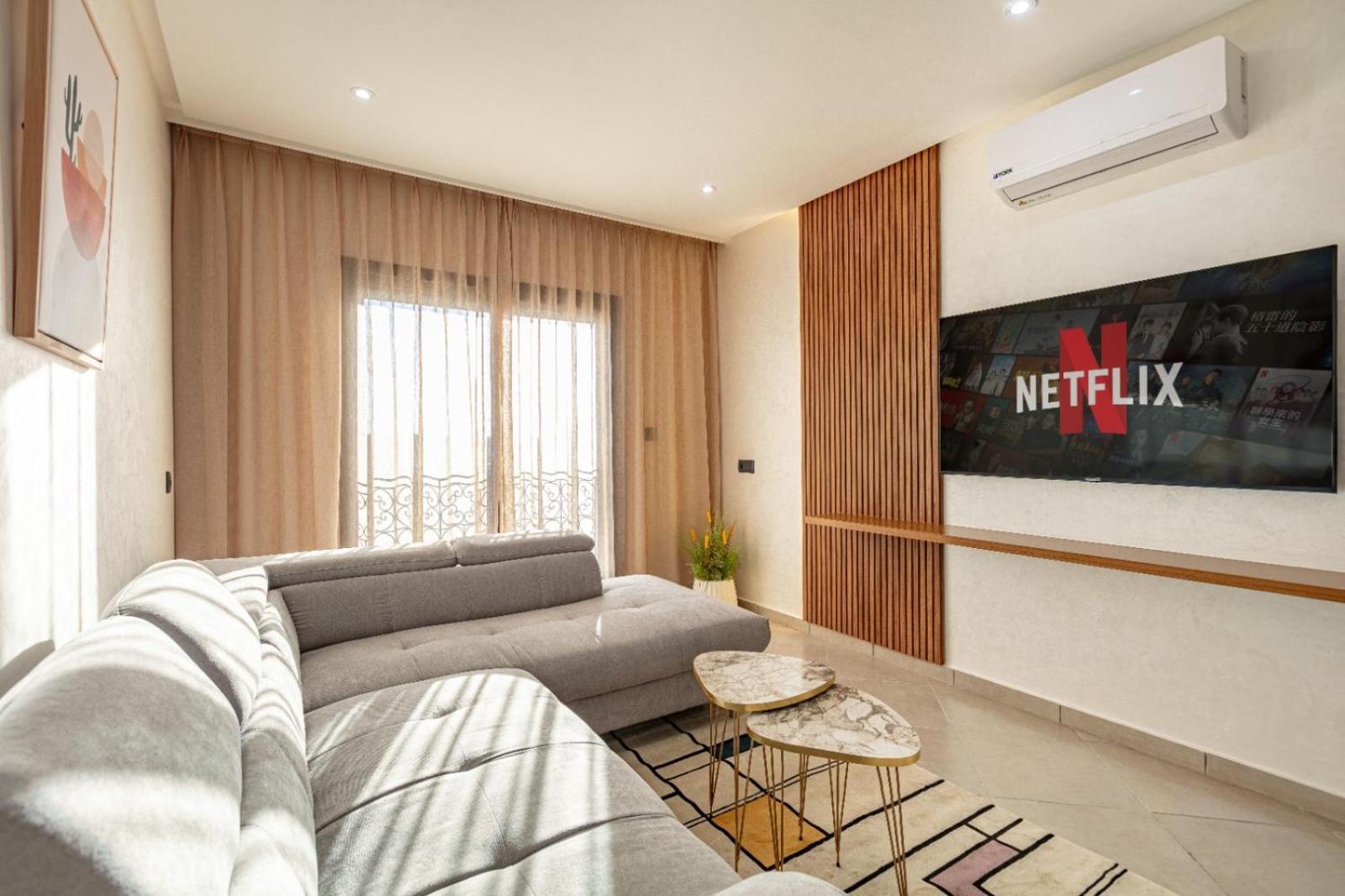 Apartment Ra 14 Calme Et Cosy Netflix, Wifi Et Parking Gratuits Marrakesh