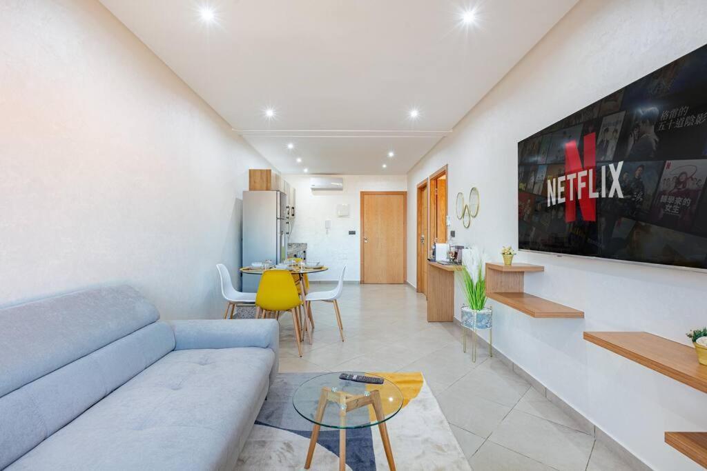 R35 Paisible Et Confort : Netflix+parking+wifi Gratuit Apartment Marrakesh