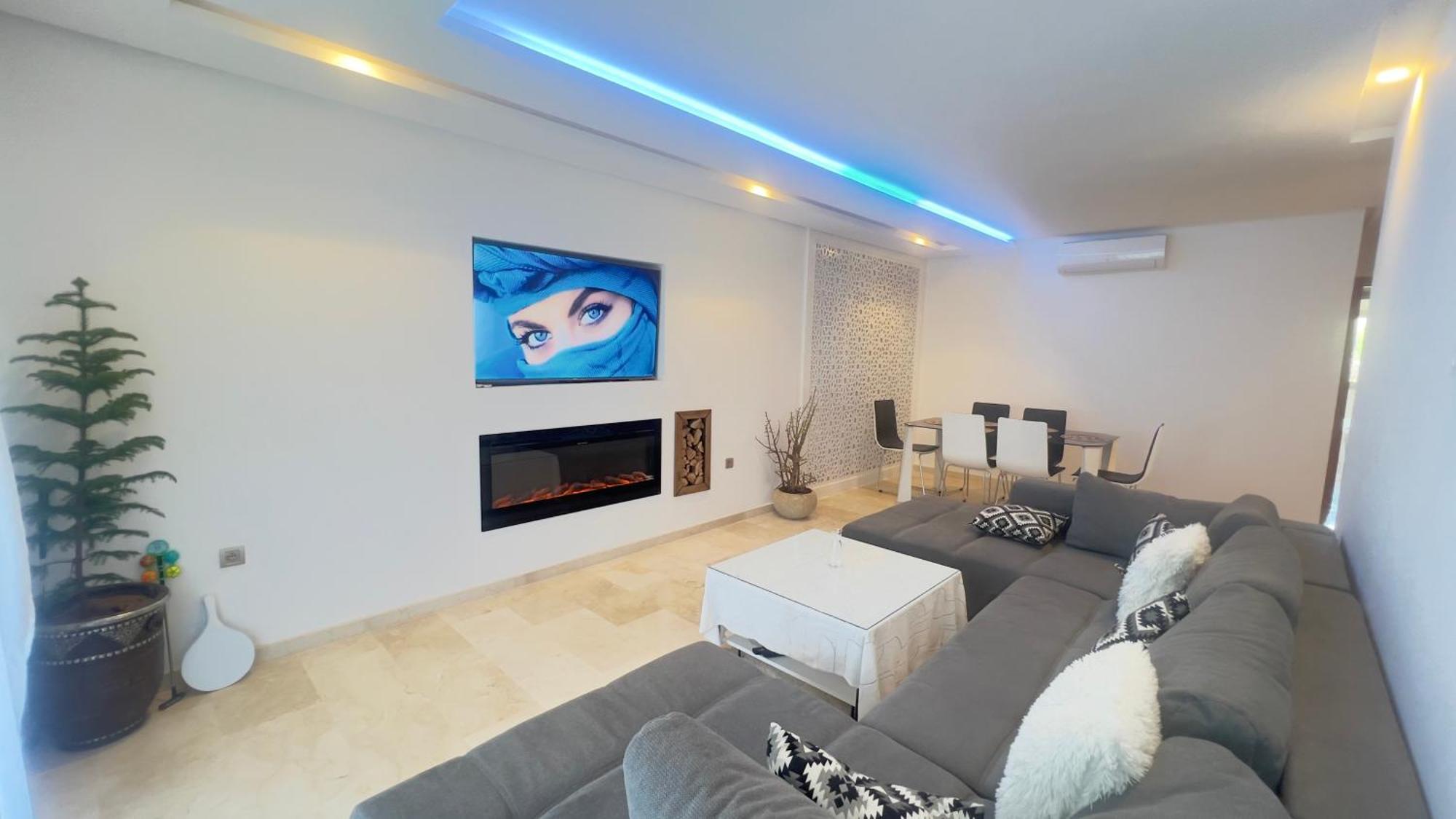 Mini-villa Situee Dans Prestigia A Marrakech, Avec Vue Sur La Piscine Et Le Golf Securite 24h Sur 24 Et Proximite Ideale De L Aeroport 5 Minutes C Est Parfaite Pour Des Apartment *