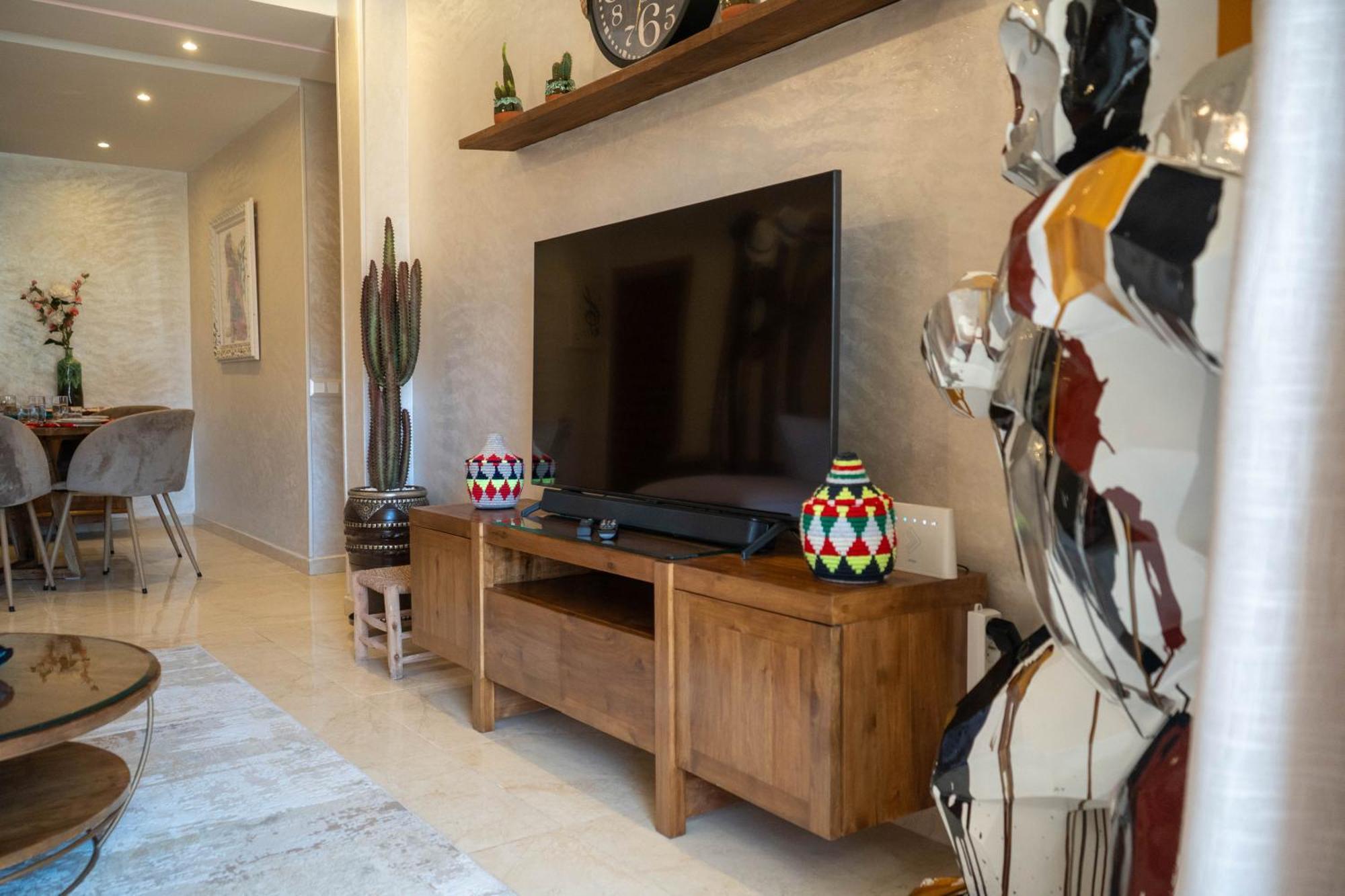 Apartamento Magnifique Moderne De 2 Avec Piscine A 10 Min Du Centre De Marrakech Marraquexe