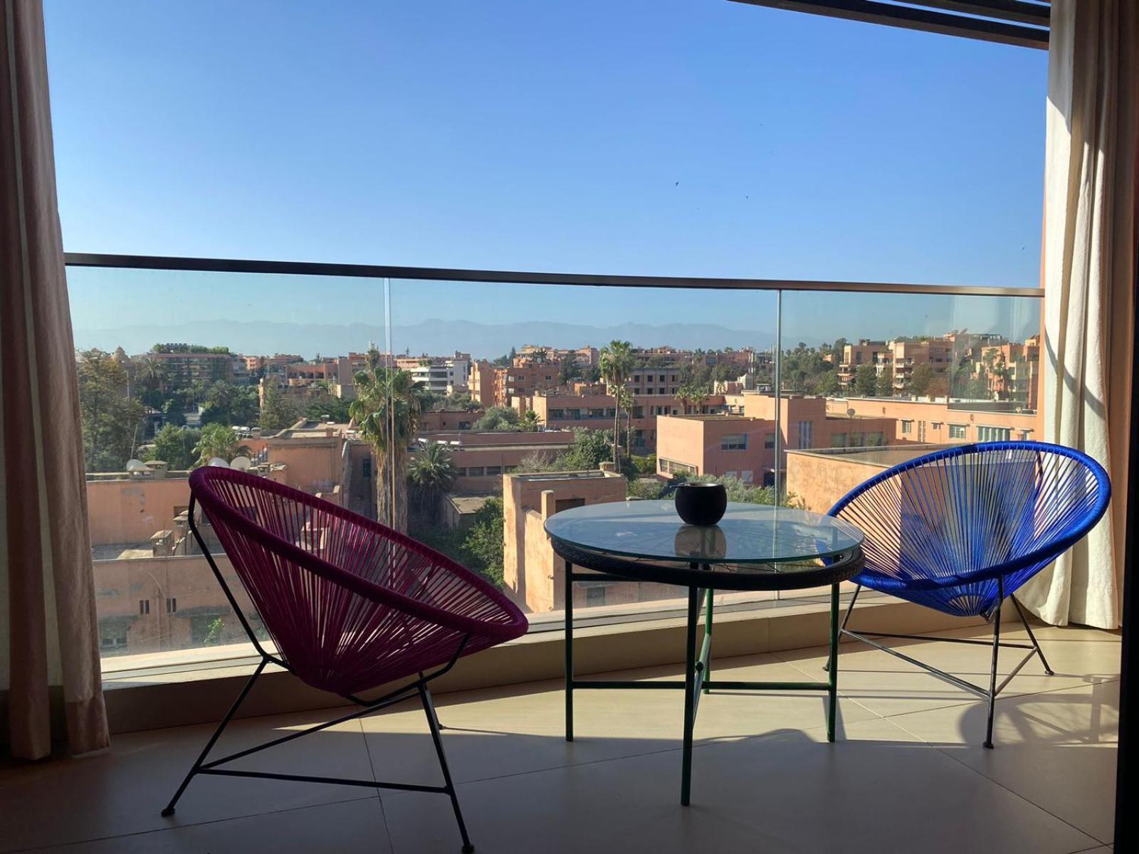 Apartment Luxueux Hivernage Avec Vue Sur L