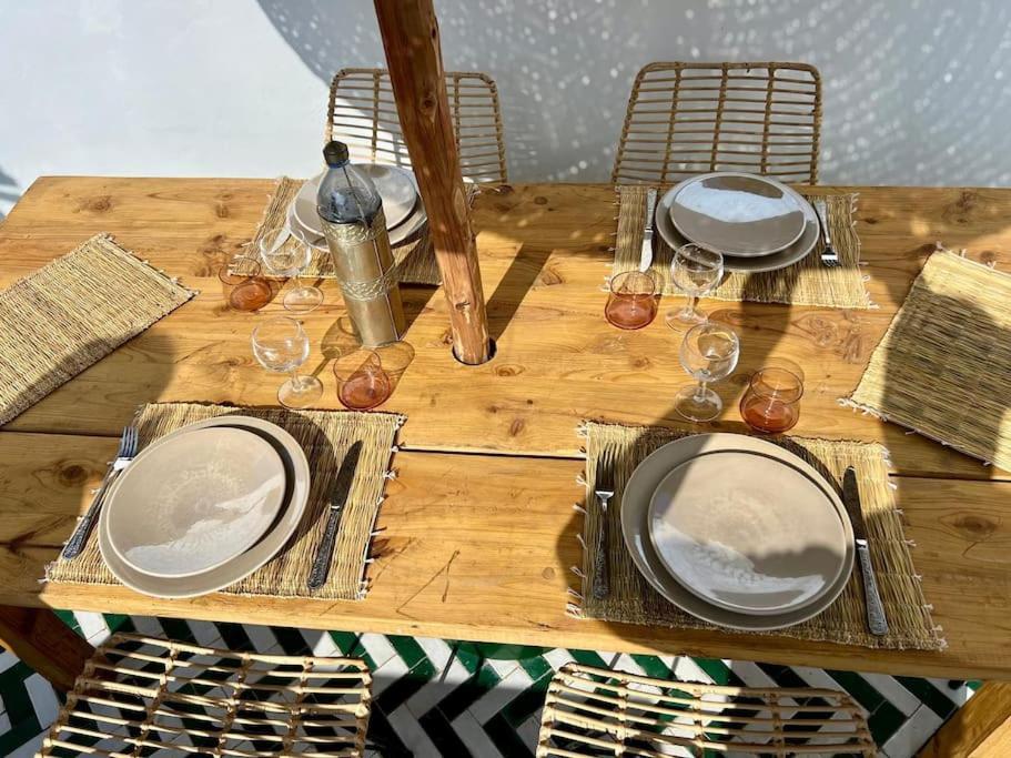 Villa Magnifique Prive 3 Chambres, Terrasse Sur Le Toit A Marrakech Au Coeur De La Medina *