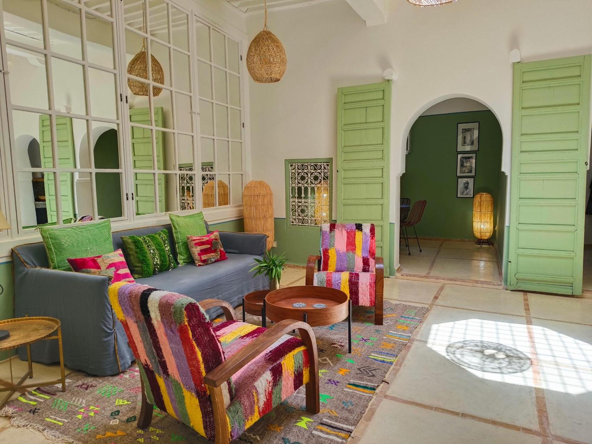 Dar Dabakech, Proche Jemma El Fna, Souk, Centre Medina, Entier De 2 A 6 Personnes * Marrakesh