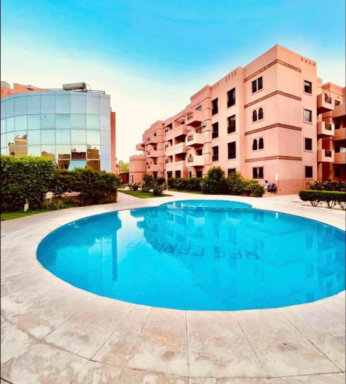 Malak - Avec Piscine, Wifi, Gardien H24 Apartamento Marraquexe