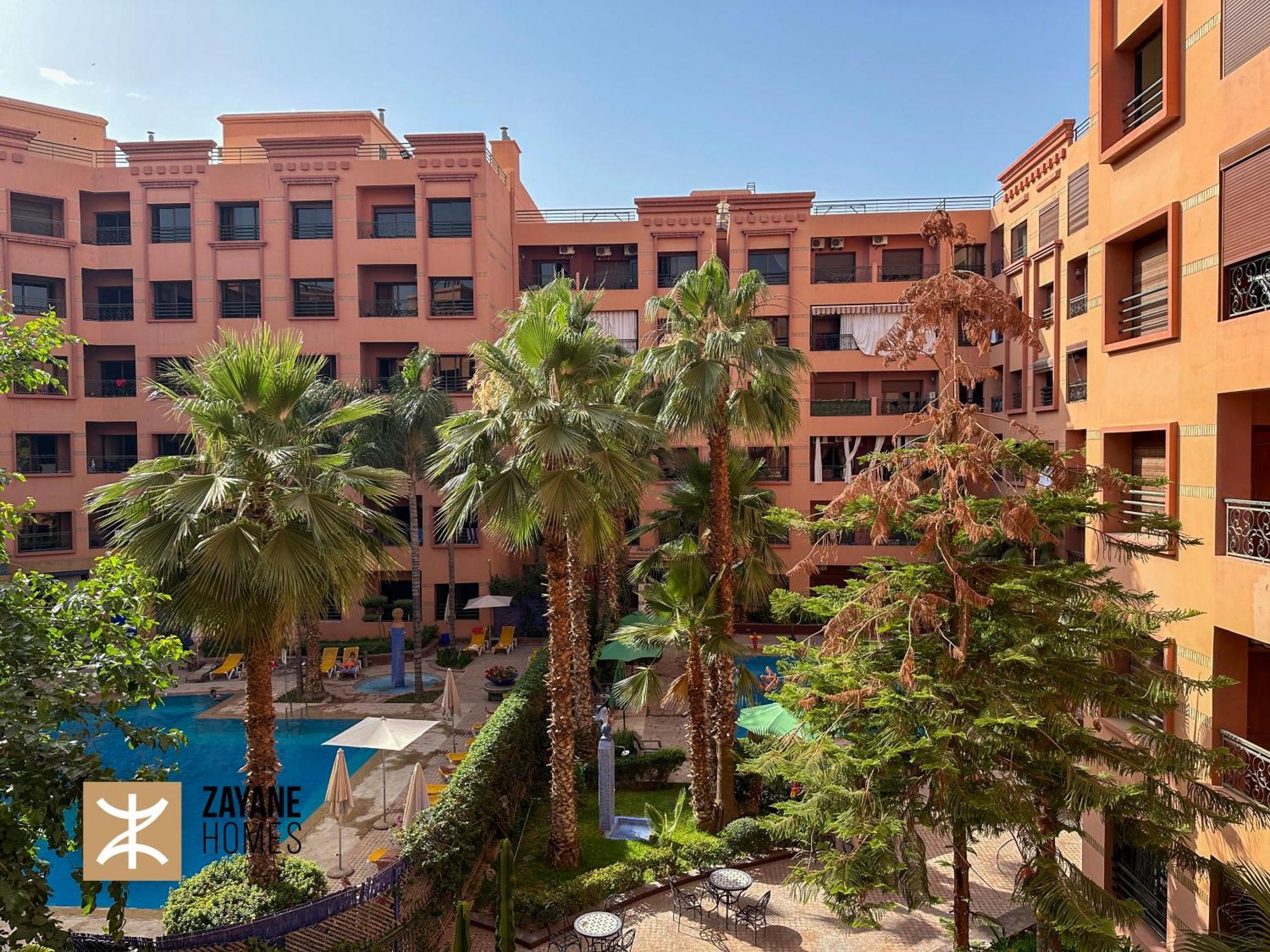Apartment Premium Amazigh 2br Flat - Balcony & Pool Access *