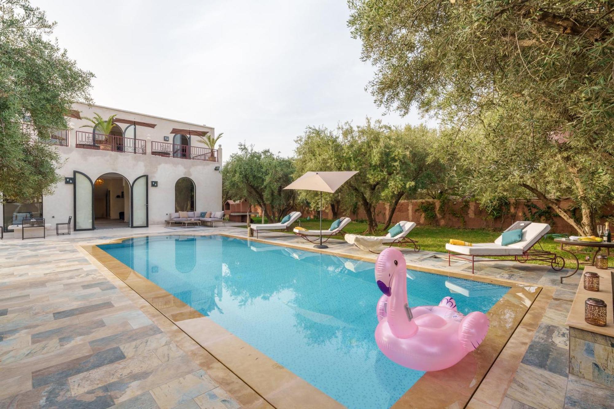 Villa Souad 5 - Parking & Piscine Privee Marrakesh