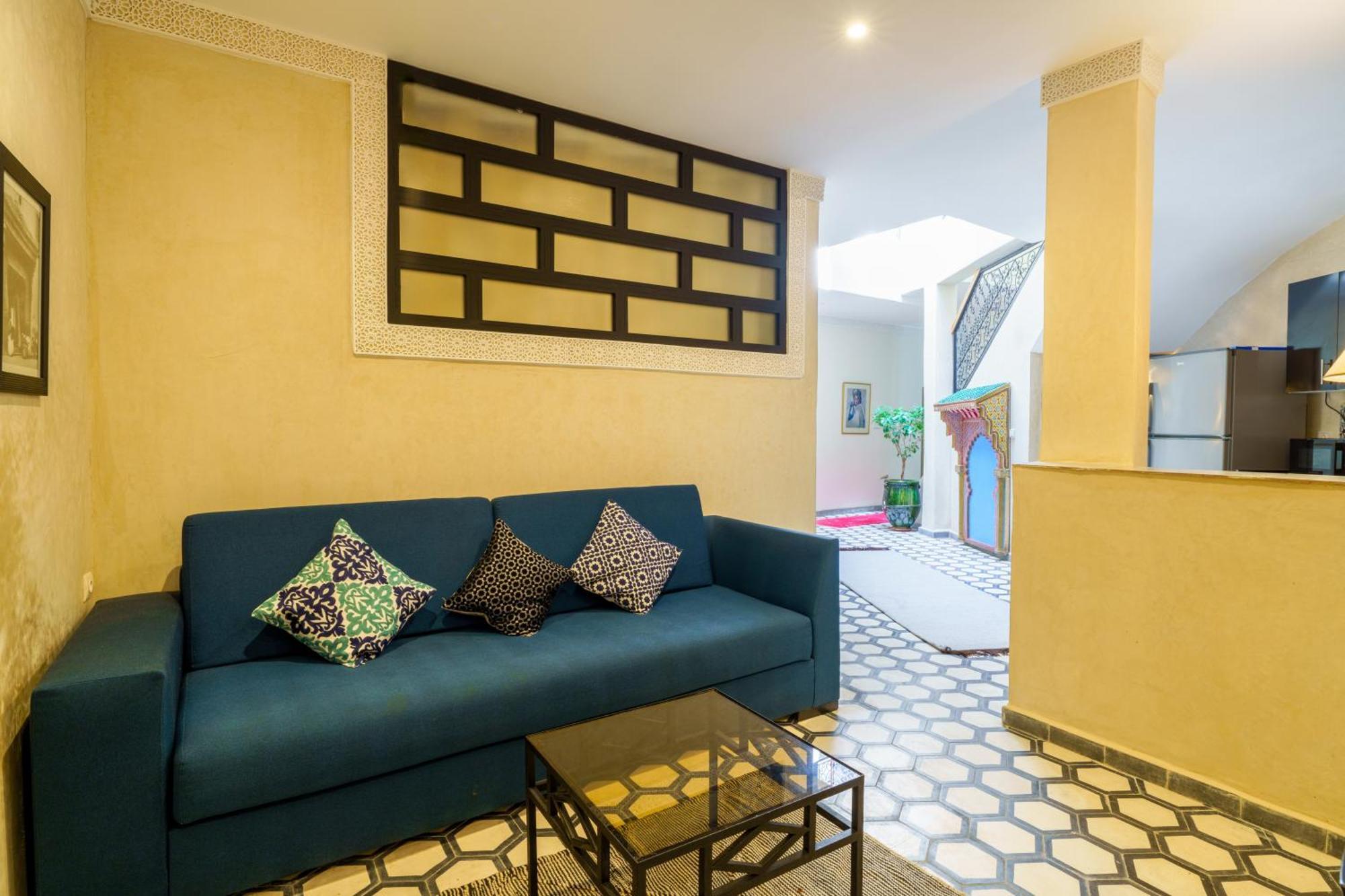 Riad 4 Chambres - Piscine & Petit Dejeuner Gratuit - Wifi Fibre Optique Marrakesh