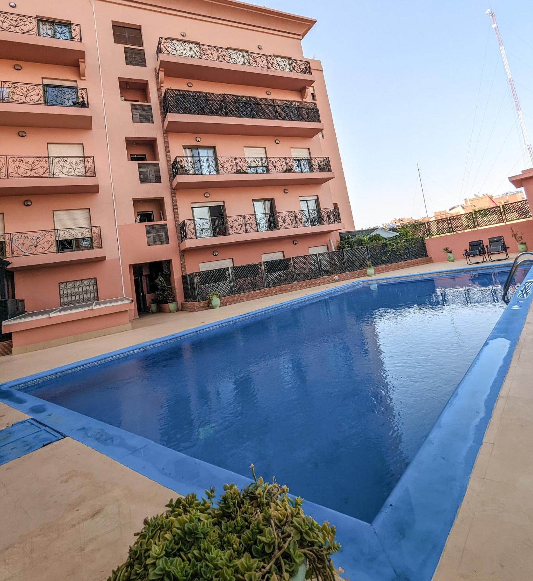 Panoramic View Majorelle Garden With Pool Appartement *