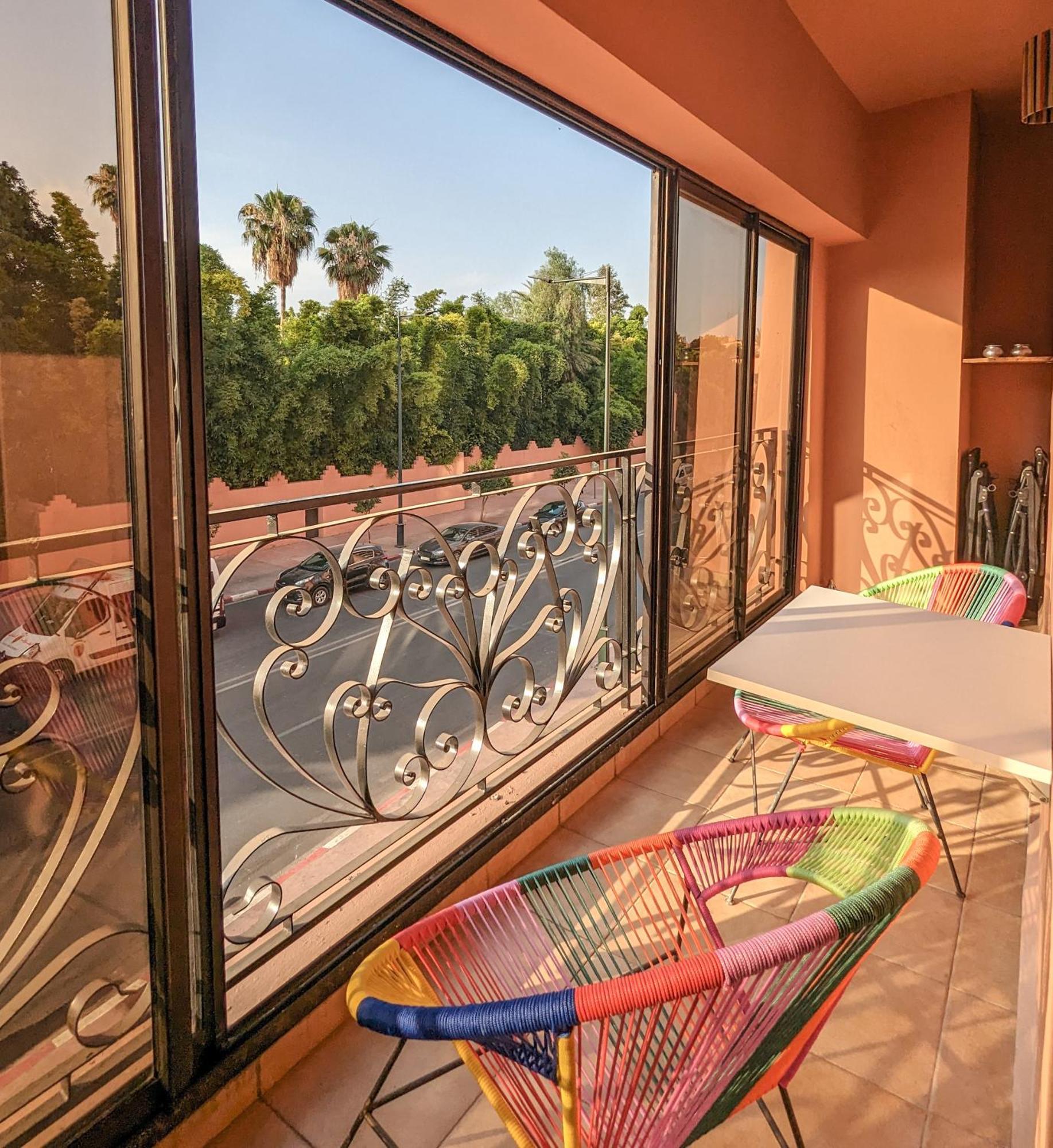 Panoramic View Majorelle Garden With Pool Appartement Marrakesh