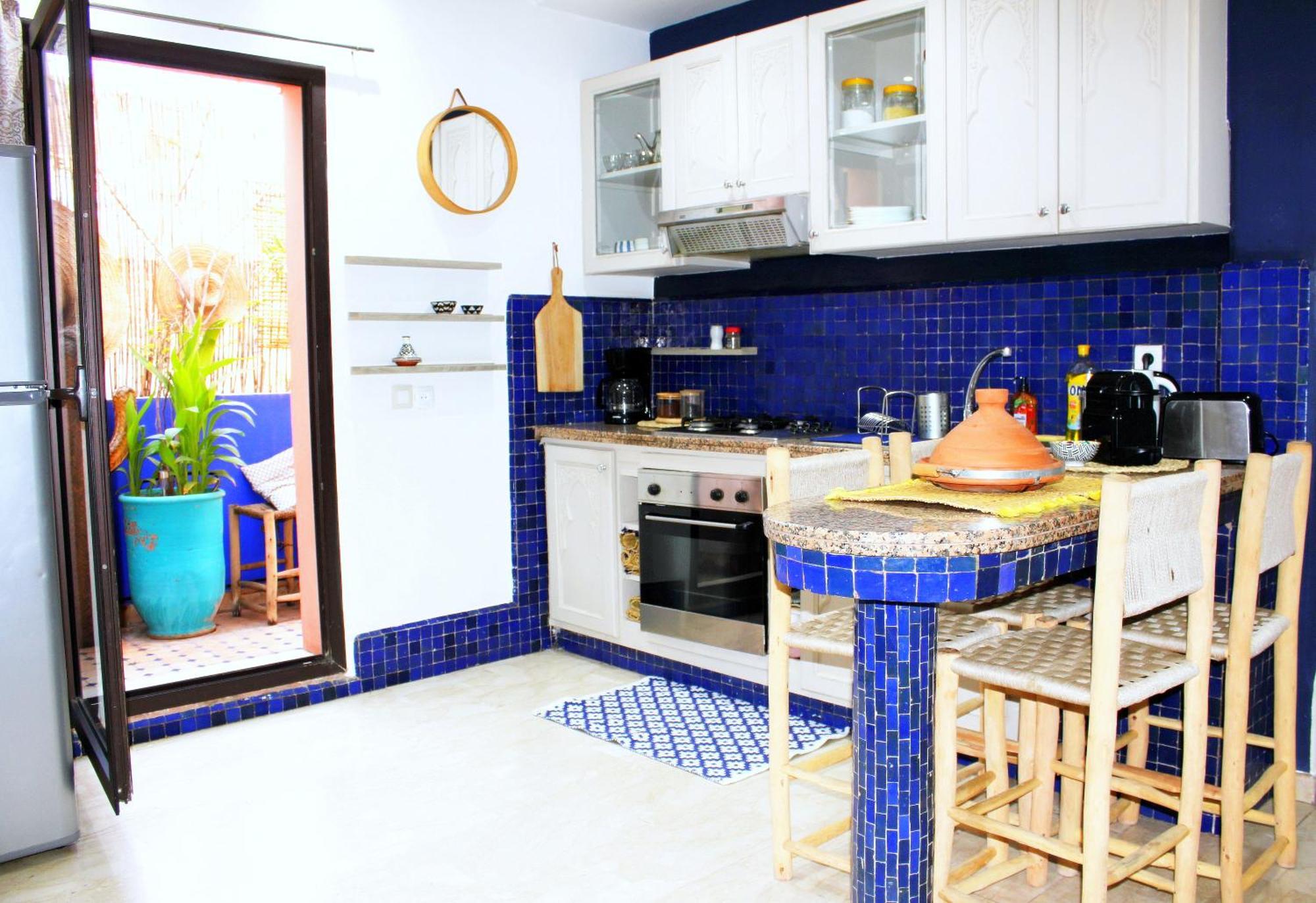Magnifique Terrasse: Panoramic Views Near Majorelle Gardens
