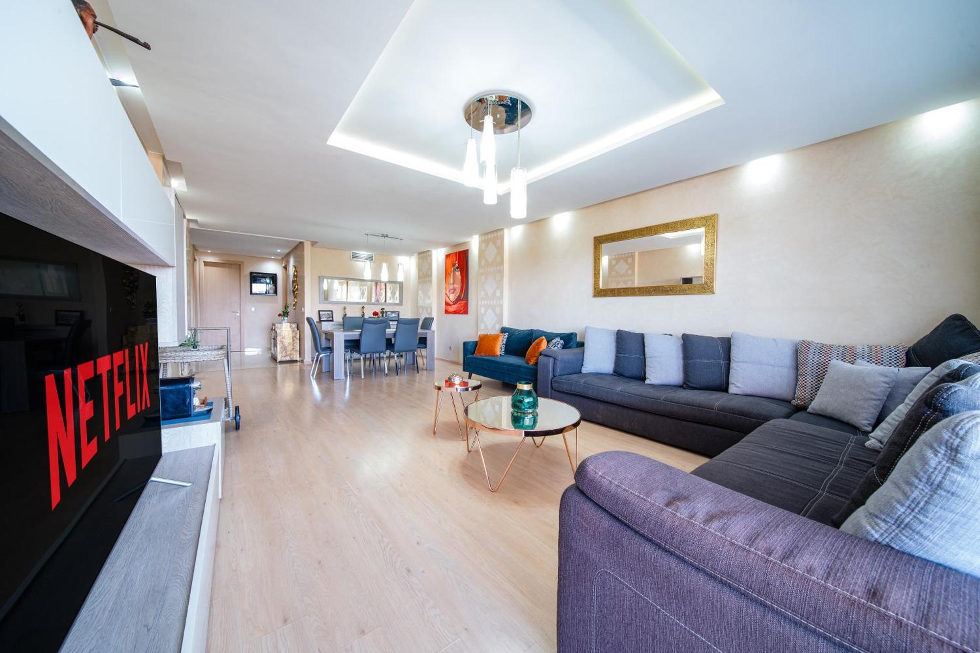 Jacuzzi Charming Luxury Xl Apartment-avenue M6 * Marrakesh