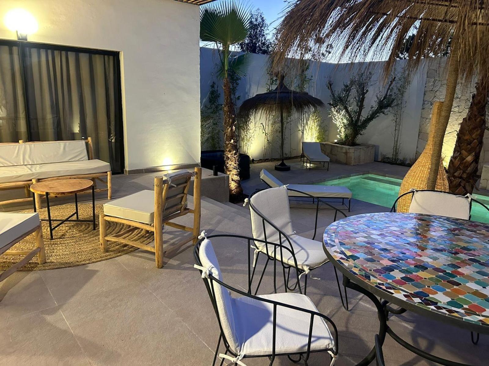 Villa Marrakech El Ain Avec Piscine Chauffee Marrakesh